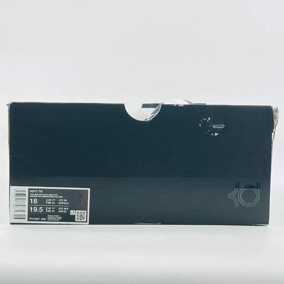 Nike KD17 TB \'College Navy\' FV1307-400 Basketball Multi Size